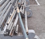 Вандалы разгромили в Астрахани сквер на 300-летие губернии