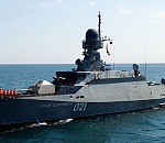 Корабль «Великий Устюг» принят в состав Каспийской флотилии