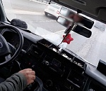 В Астрахани наказали водителя маршрутки, который разговаривал за рулем по телефону
