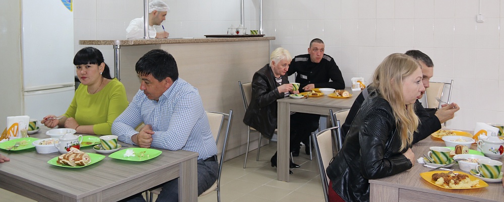 В астраханской колонии открылось кафе