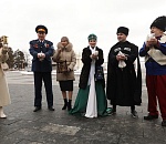 Астраханская семья стала хранителем огня из Всероссийского очага