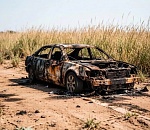 Астраханский костер из «Лады» потушили мировой