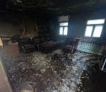 Подробности трагической гибели на пожаре в Астрахани дедушки и его маленького внука