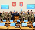 «Наша страна всегда гордилась своими героями»: Игорь Мартынов встретился с участниками СВО