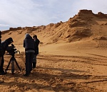 Песок, вода и Набережная Волги: столичная съемочная группа побывала в Астраханской области (ФОТО)