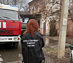 В Астрахани возбуждено дело о халатности из-за гибели людей на пожаре в аварийном доме