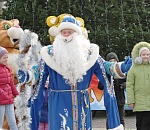 В Астрахани главная городская елка зажгла свои огни