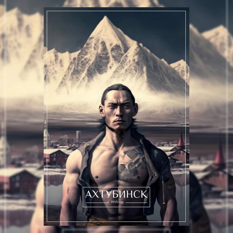 Нейросеть очеловечила районы Астраханской области