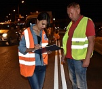 В Астрахани при нанесении дорожной разметки используют ноу-хау