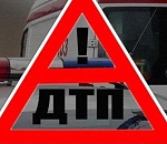 На астраханской трассе перевернулся автомобиль "Рено"