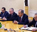 Сергей Лавров рассказал Сергею Морозову о роли Астраханской области в жизни Каспия