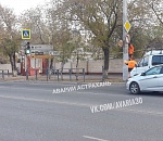 Вниманию водителей: у гипермаркета "Метро" в Астрахани сняли дорожный знак