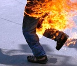 Под Астраханью мужчина пытался устроить самосожжение