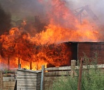 Огненная статистика в Астраханской области: больше одного пожара в день