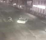 Кадры смертельного ДТП в центре Астрахани