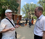 По инициативе Игоря Седова в Военном городке заменили аварийный участок водопровода