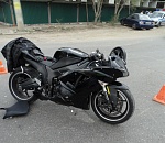 В Астрахани за сутки произошло три ДТП с участием мотоциклов