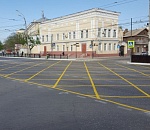 Астраханцев пока не штрафуют за нарушение правил "вафельной" разметки