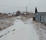 Север Астраханской области завалило снегом