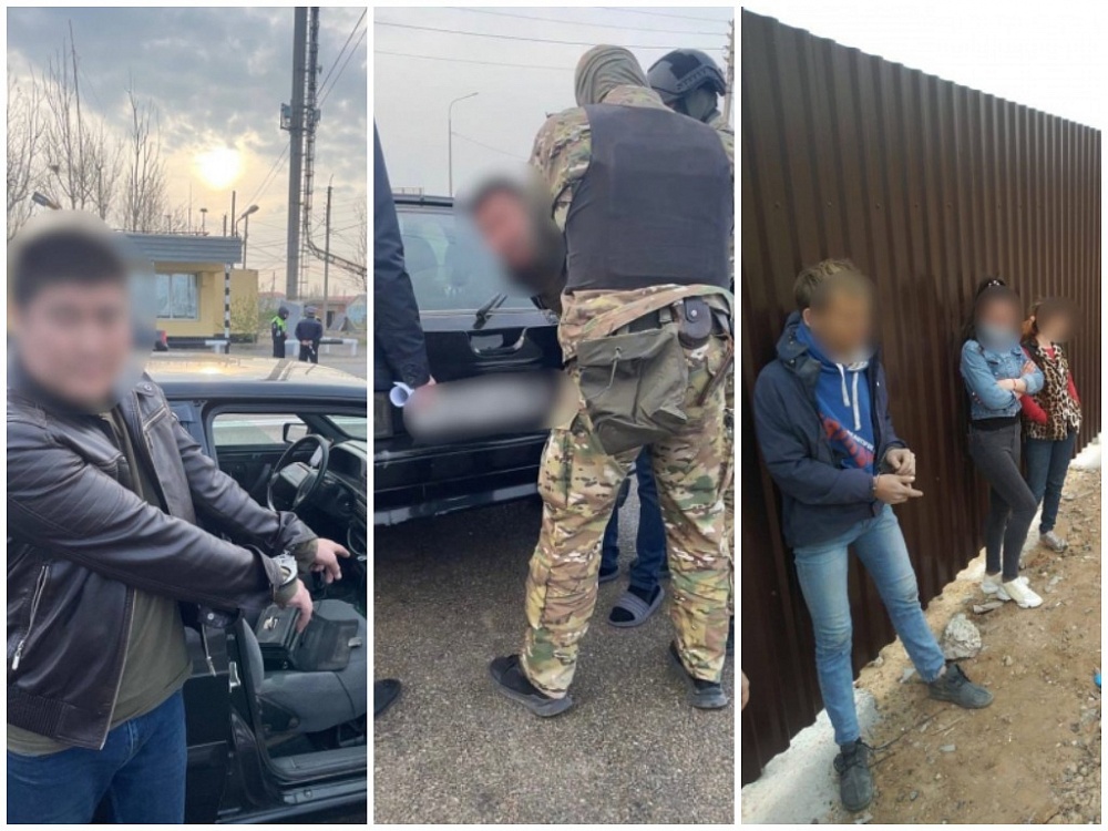 Полицейские задержали астраханца с крупной партией наркотиков