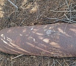 Пастух нашел в Астраханской области снаряд времен Великой Отечественной войны