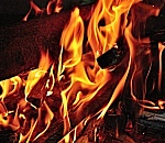 В Астрахани на пожаре погиб мужчина