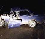 Под Астраханью опрокинулась легковушка: водитель госпитализирован без сознания