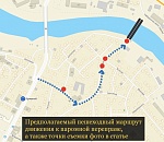 Подготовка к установке понтона у Милицейского моста идет полным ходом