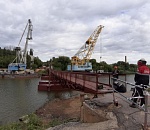Новую переправу через Серебряную Воложку в Астрахани готовят к техническим испытаниям