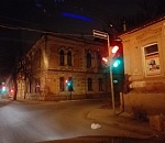 В Астрахани работают "пьяные" светофоры