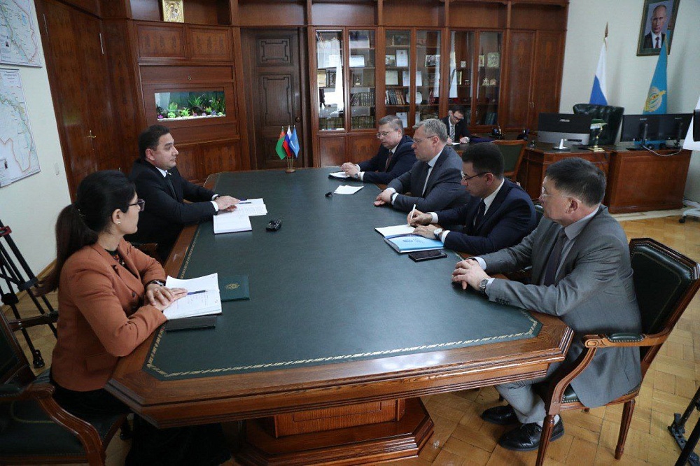 Глава региона познакомился с новым Консулом Туркменистана в Астрахани