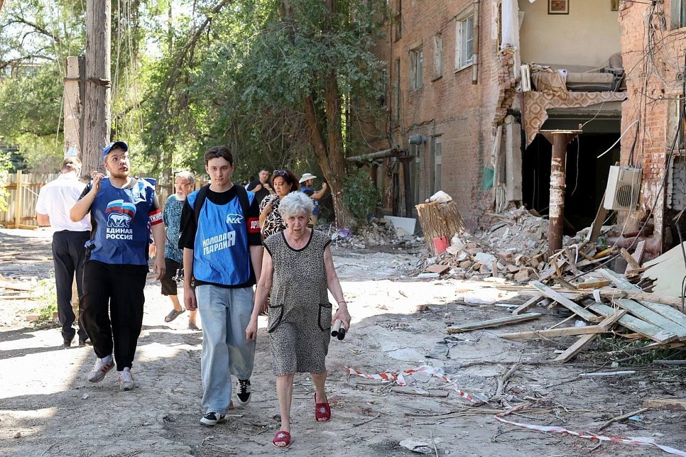 Семь астраханцев из рухнувшего дома на Ляхова переехали в маневренный фонд