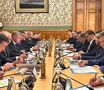 Астраханский губернатор принял участие в Совете, который возглавил  Сергей Лавров 