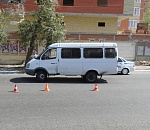 В Астрахани маршрутка сбила пешехода