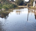 Незапланированное наводнение случилось на нескольких улицах Астрахани