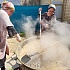 В большой семье. Мы варили сумаляк с астраханскими узбеками