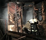 В Астрахани на пожаре в Советском районе едва не сгорел мужчина