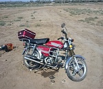 Под Астраханью 16-летний подросток опрокинулся на мотоцикле