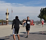 Центральная набережная на выходных превратилась для астраханцев в беговую дорожку