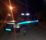 В Астраханской области неадекват за рулем протаранил полицейскую машину, которая за ним гналась