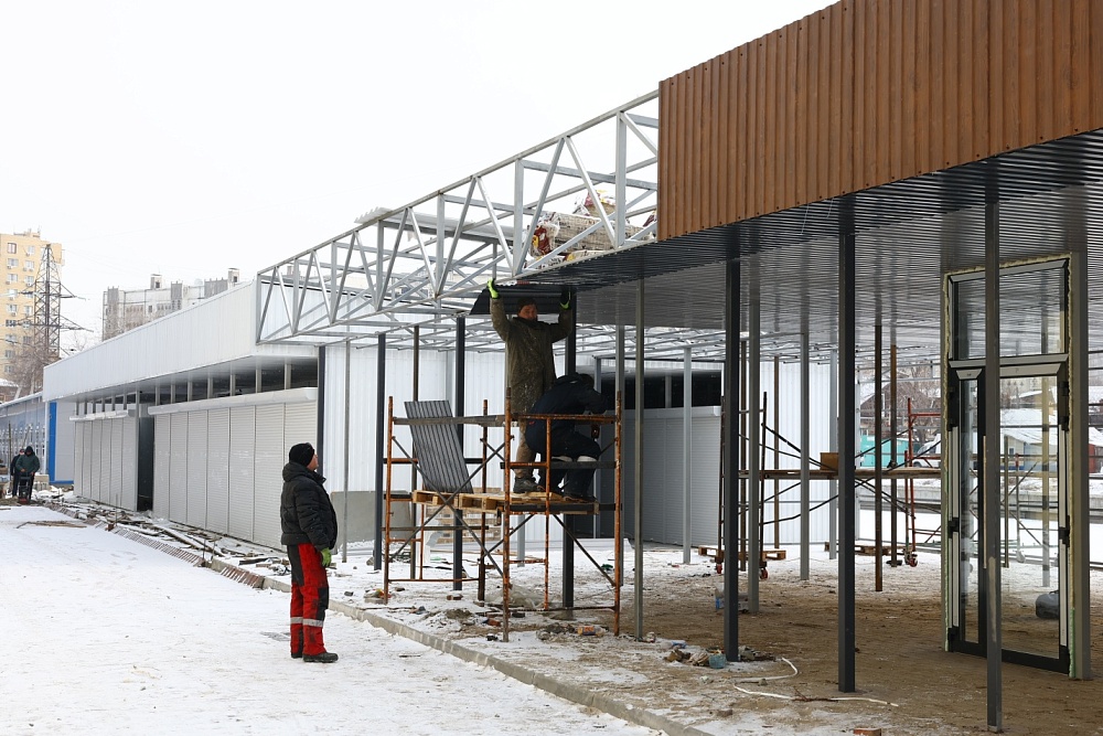 На Больших Исадах в Астрахани началась крупная стройка