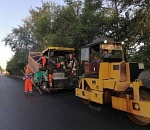 В Астрахани на Белгородской ремонтируют дорогу
