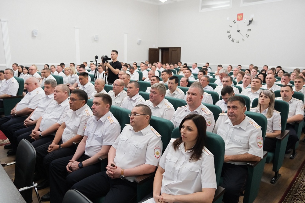 В Астраханской области отметили юбилей образования ГИБДД МВД России