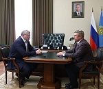 Астраханский губернатор поддержал кандидатуру Сергея Новака на должность главы Ахтубинского района