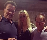 Остались друзьями: астраханец расстался с крестницей Шварцнеггера