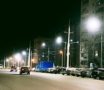 На одной улице Астрахани  построили 1,5-километровую линию наружного освещения