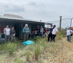 Астраханцы убрались на еврейском кладбище в день 26 ияра