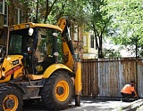 В Астрахани проверили места недавних дорожных провалов из-за канализации