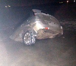 В Астрахани иномарка провалилась под лед. Дрифт не удался