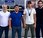 В Астрахани встретили чемпиона мира по грэпплингу